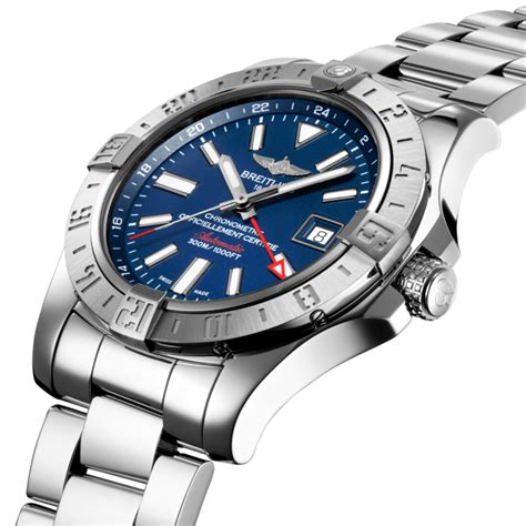 breitling avenger 2 gmt blue review|Breitling Avenger ii gmt movement.